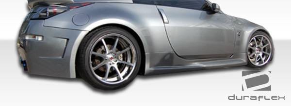 Nissan 350Z Duraflex B-2 Wide Body Side Skirts Rocker Panels - 2 Piece - 103351 thumbnail 3