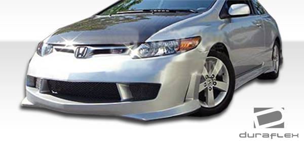 Honda Civic 2DR Duraflex Type M Side Skirts Rocker Panels - 2 Piece - 103337 thumbnail 4