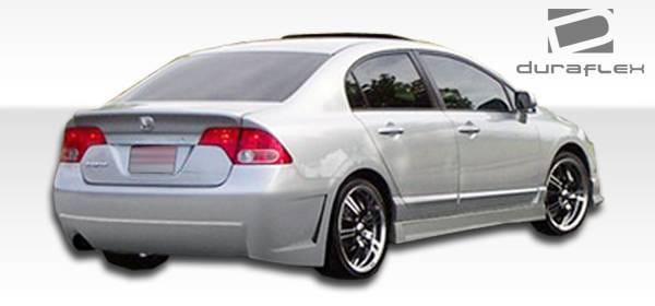 Honda Civic 4DR Duraflex Maddox Body Kit - 4 Piece - 106994 thumbnail 6