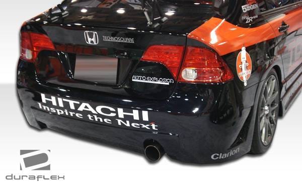 Honda Civic 4DR Duraflex Maddox Body Kit - 4 Piece - 106994 thumbnail 9