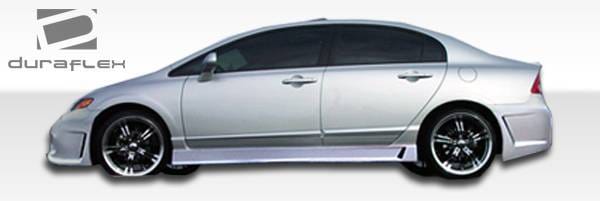 Honda Civic 4DR Duraflex B-2 Body Kit - 4 Piece - 111277 thumbnail 2
