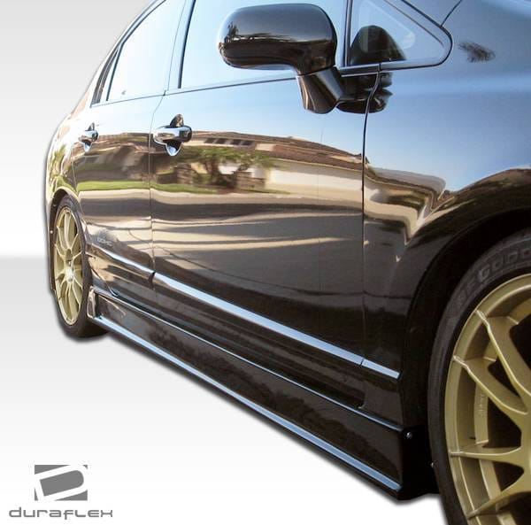 Honda Civic 4DR Duraflex B-2 Body Kit - 4 Piece - 111277 thumbnail 4
