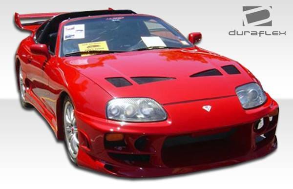 Toyota Supra Duraflex TD3000 Wide Body Hood - 1 Piece - 103570 thumbnail 6