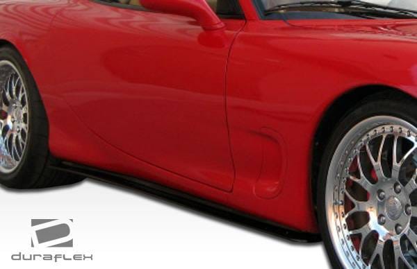 Mazda RX-7 Duraflex Type F Side Skirts Rocker Panels - 2 Piece - 103574 thumbnail 4