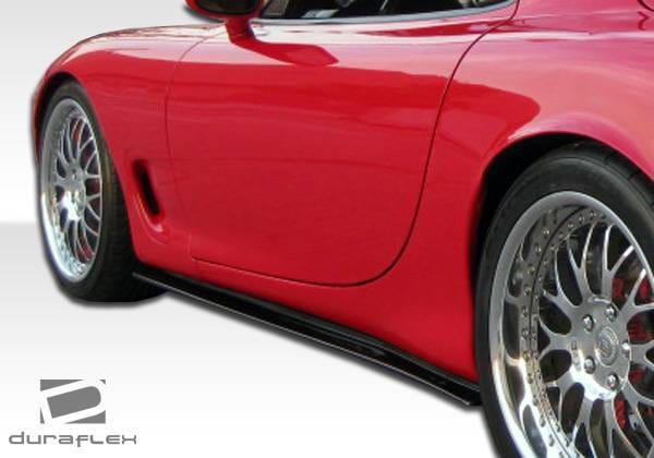 Mazda RX-7 Duraflex Type F Side Skirts Rocker Panels - 2 Piece - 103574 thumbnail 8