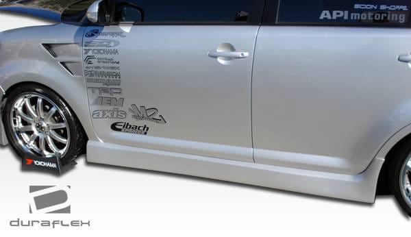 Scion xB Duraflex GT Concept Side Skirts Rocker Panels - 2 Piece - 103940 thumbnail 5