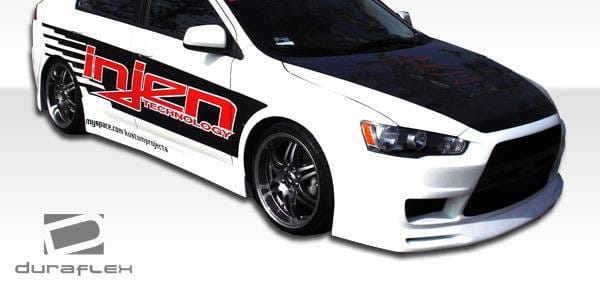 Mitsubishi Lancer Duraflex GT Concept Side Skirts Rocker Panels - 2 Piece - 103943 thumbnail 2