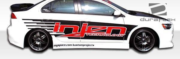 Mitsubishi Lancer Duraflex GT Concept Side Skirts Rocker Panels - 2 Piece - 103943 thumbnail 5