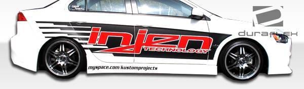 Mitsubishi Lancer Duraflex GT Concept Side Skirts Rocker Panels - 2 Piece - 103943 thumbnail 6