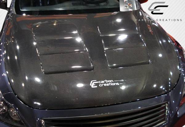 Infiniti G37 Carbon Creations GT Concept Hood - 1 Piece - 104662 thumbnail 2