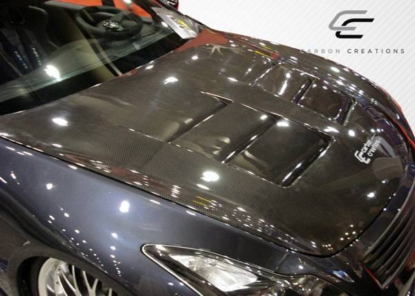 Infiniti G37 Carbon Creations GT Concept Hood - 1 Piece - 104662 thumbnail 5