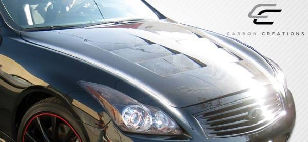 Infiniti G37 Carbon Creations GT Concept Hood - 1 Piece - 104662 thumbnail 6