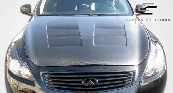 Infiniti G37 Carbon Creations GT Concept Hood - 1 Piece - 104662 thumbnail 9