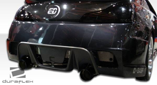 Infiniti G37 Duraflex GT Concept Rear Bumper Cover - 1 Piece - 104677 thumbnail 2