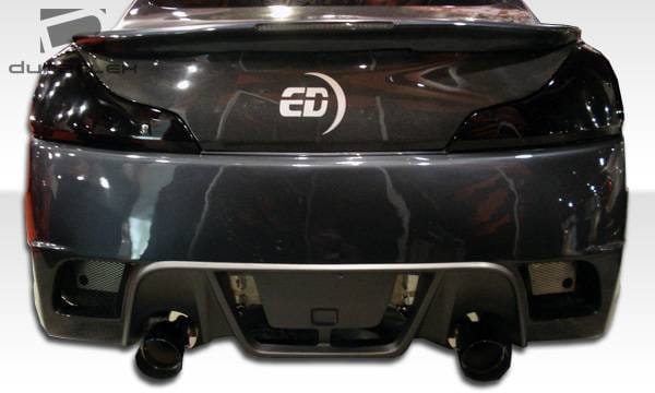 Infiniti G37 Duraflex GT Concept Rear Bumper Cover - 1 Piece - 104677 thumbnail 6