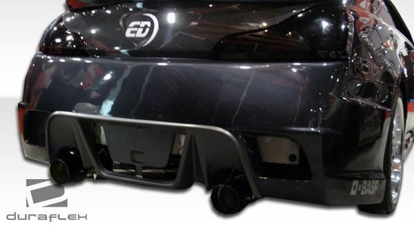 Infiniti G37 Duraflex GT Concept Rear Bumper Cover - 1 Piece - 104677 thumbnail 8