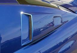 Ford Mustang CVX Window Couture Urethane Scoop 104797
