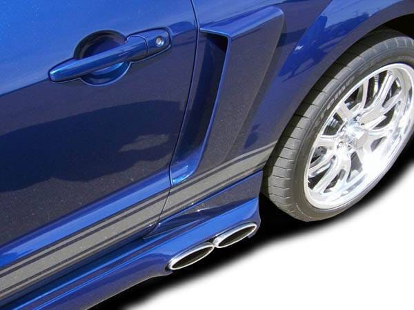 Ford Mustang CVX Side Couture Urethane Scoop 104798