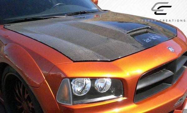 Dodge Charger Carbon Creations SRT Look Hood - 1 Piece - 104748 thumbnail 9