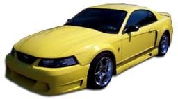 Ford Mustang Duraflex CVX Side Skirts Rocker Panels - 2 Piece - 104839