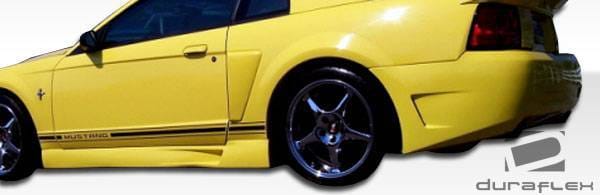 Ford Mustang Duraflex CVX Side Skirts Rocker Panels - 2 Piece - 104839 thumbnail 2