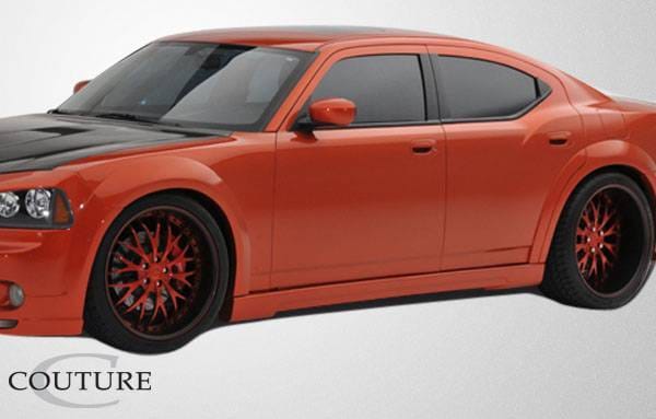 Dodge Charger Luxe Couture Urethane Side Skirts Wide Body Kit 104813 thumbnail 2