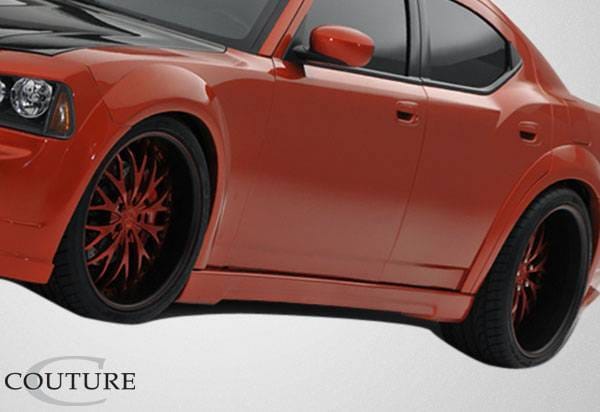 Dodge Charger Luxe Couture Urethane Side Skirts Wide Body Kit 104813 thumbnail 4
