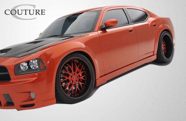 Dodge Charger Luxe Couture Urethane Front Widebody Front Fender Flares thumbnail 6