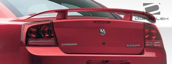 Dodge Charger Duraflex SRT Look Wing Trunk Lid Spoiler - 1 Piece - 104852 thumbnail 5