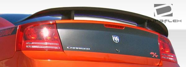 Dodge Charger Duraflex SRT Look Wing Trunk Lid Spoiler - 1 Piece - 104852 thumbnail 2
