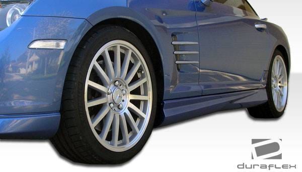 Chrysler Crossfire Duraflex AMG Look Side Skirts Rocker Panels - 2 Piece - 104966 thumbnail 4