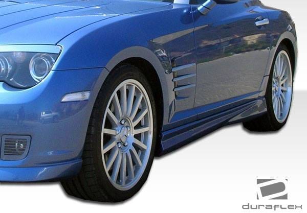 Chrysler Crossfire Duraflex AMG Look Side Skirts Rocker Panels - 2 Piece - 104966 thumbnail 5