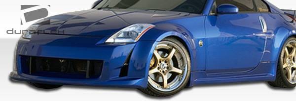 Nissan 350Z Duraflex AM-S Side Skirts Rocker Panels - 2 Piece - 104985 thumbnail 4