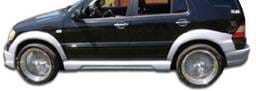 Mercedes-Benz ML Duraflex W-1 Fender Flares - 4 Piece - 105080