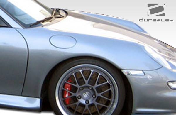 Porsche Boxster Duraflex GT-3 RS Conversion Fenders - 2 Piece - 105128 thumbnail 3