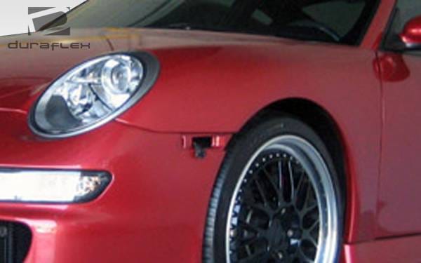 Porsche 911 Duraflex GT-3 RS Front End Conversion Kit - 4 Piece - 105201 thumbnail 3