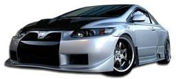 Honda Civic 2DR Duraflex GT500 Wide Body Body Kit - 8 Piece - 105297