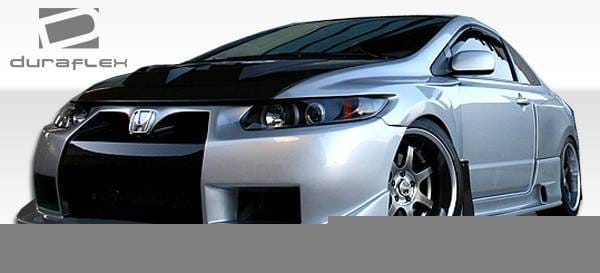 Honda Civic 2DR Duraflex GT500 Wide Body Body Kit - 8 Piece - 105297 thumbnail 10
