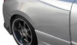 Honda Civic 2DR Duraflex GT500 Wide Body Rear Fender Flares - 2 Piece - 105249