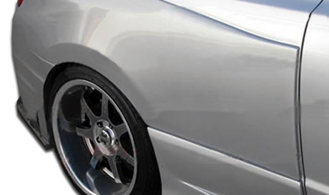 Honda Civic 2DR Duraflex GT500 Wide Body Rear Fender Flares - 2 Piece - 105249