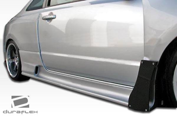 Honda Civic 2DR Duraflex GT500 Wide Body Rear Fender Flares - 2 Piece - 105249 thumbnail 2