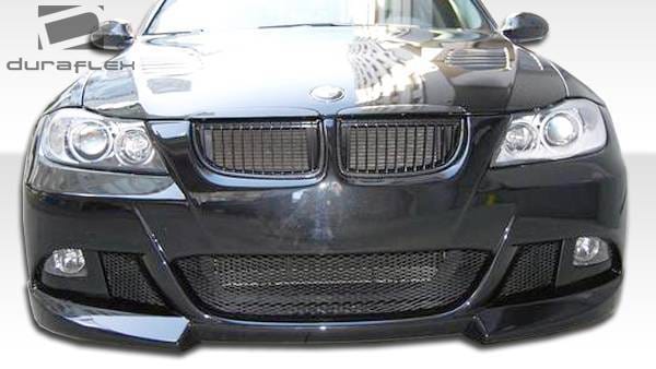 BMW 3 Series 4DR Duraflex R-1 Front Bumper Cover - 1 Piece - 105350 thumbnail 3