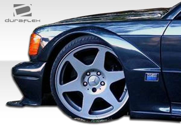 Mercedes-Benz C Class Duraflex Evo 2 Wide Body Fender Flares - 6 Piece - 105372 thumbnail 6