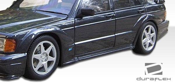 Mercedes-Benz C Class Duraflex Evo 2 Wide Body Door Caps - 4 Piece - 105373 thumbnail 2