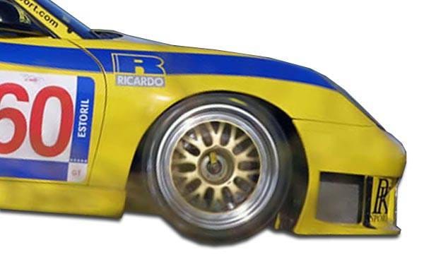 Porsche 911 Duraflex GT3-R Look Wide Body Front Fenders - 2 Piece - 105404