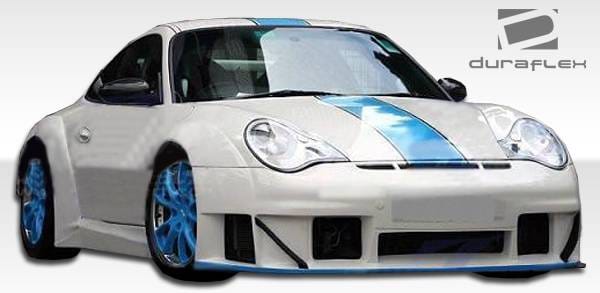 Porsche 911 Duraflex GT3 RSR Look Wide Body Rear Fender Flares - 2 Piece - 105411 thumbnail 7