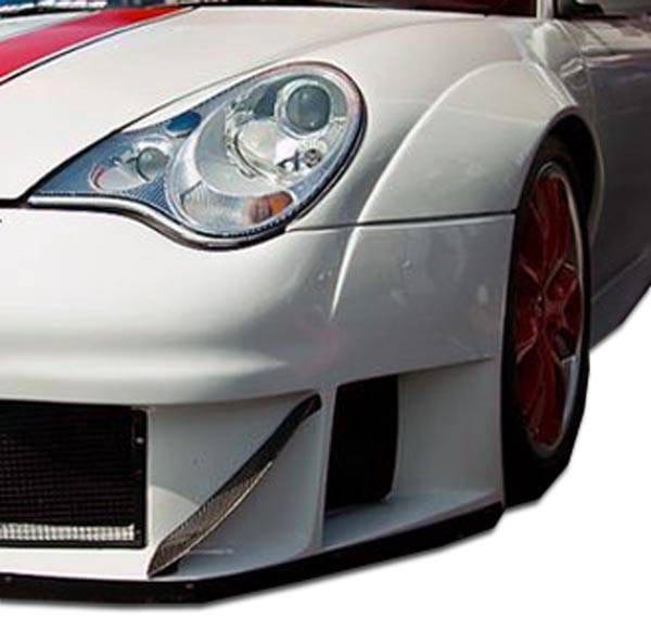 Porsche 911 Duraflex GT3 RSR Look Wide Body Front Fenders - 2 Piece - 105410