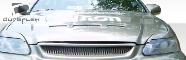 Honda Civic Duraflex Predator Hood - 1 Piece - 105541 thumbnail 4