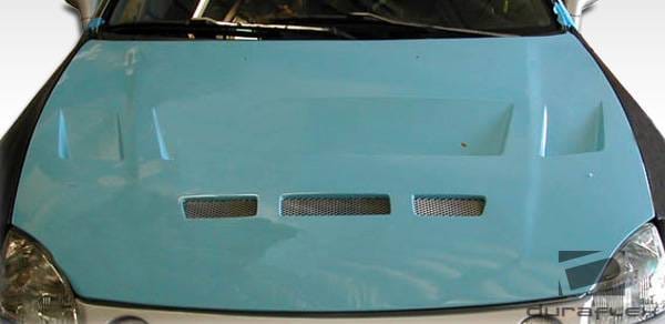 Honda Del Sol Duraflex Predator Hood - 1 Piece - 105551 thumbnail 2