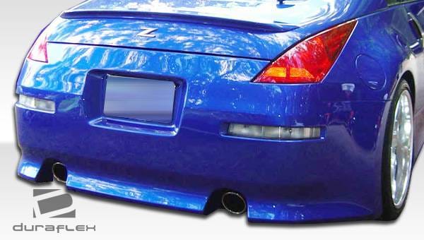 Nissan 350Z Duraflex V-Speed Rear Bumper Cover - 1 Piece - 105648 thumbnail 4